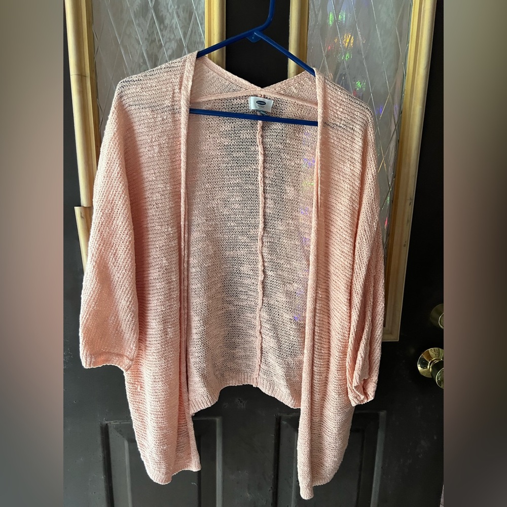 Like new peach/pink old navy sweater